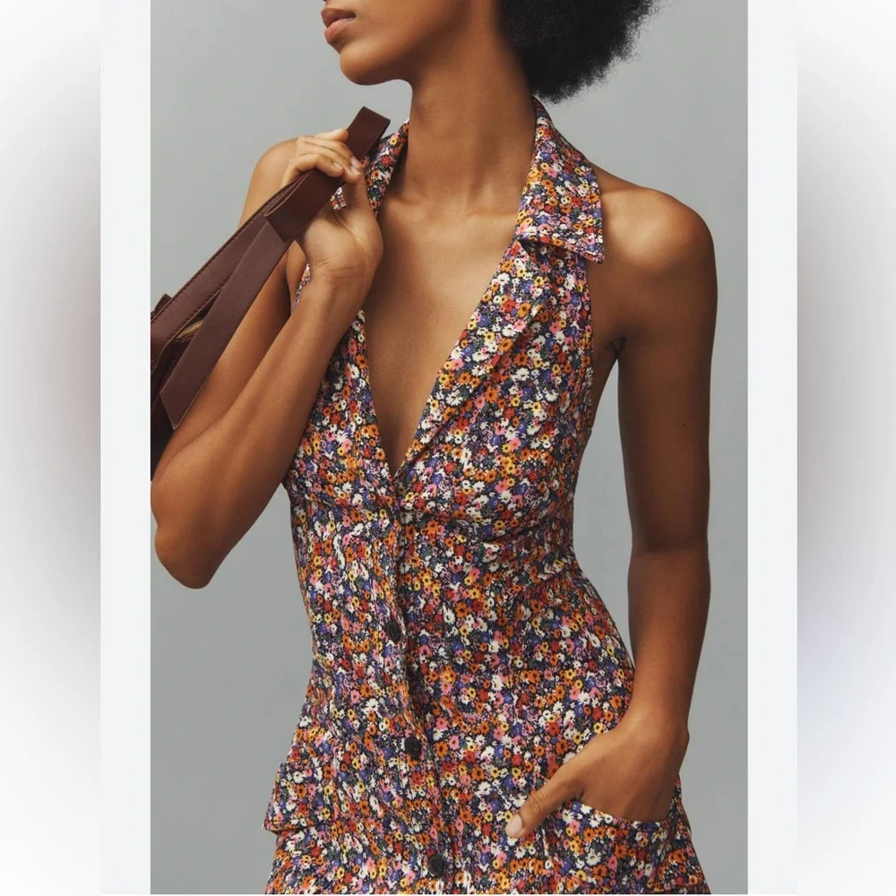 The Amelia Collared Mini Dress by Maeve | Anthropologie - Picture 1 of 6
